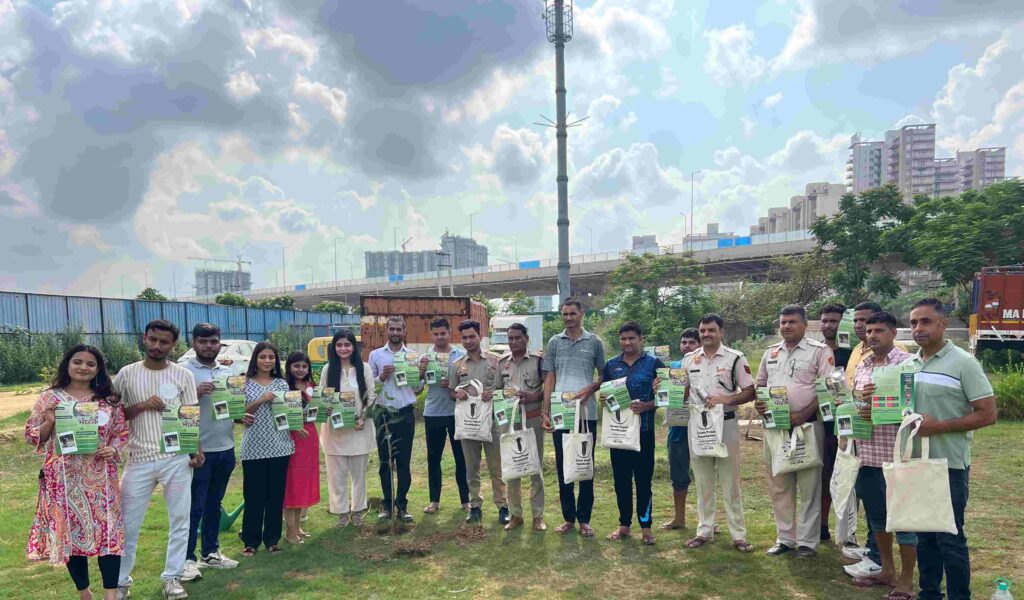Sowing Sustainability: Green Pencil Foundation Collaborates with Haryana Police for Tree Plantation & Sustainable Kit Distribution Drive 