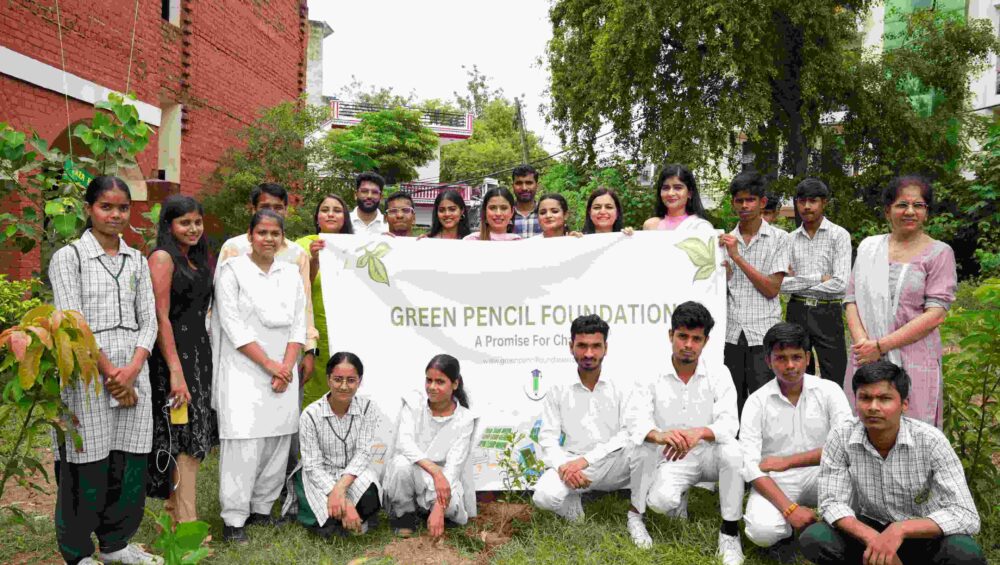 Rewilding Our Future – One Sapling at a Time Green Pencil Foundation Leads Mega Tree Plantation Drive in Gurugram