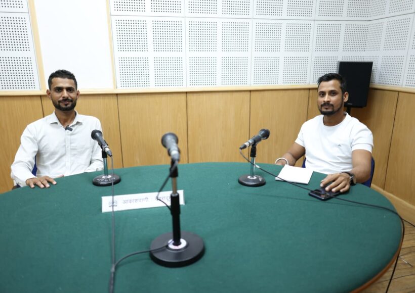 Green Pencil Foundation Founder Mr. Sandy Khanda Raises Awareness on Climate Change at All India Radio, Dehradun