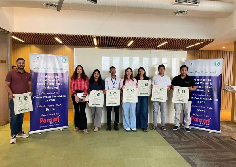 Green Pencil Foundation and Brevo Join Hands to Curb Food Waste and Promote Sustainable Food Packaging
