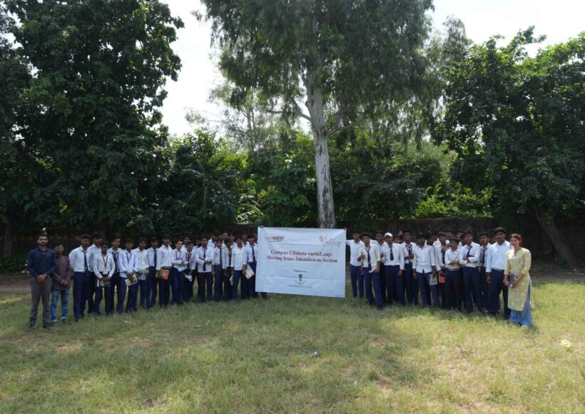 Green Pencil Foundation Organises Second Campus Climate Vartaleap at Government Senior Secondary School, Sector 7, Faridabad