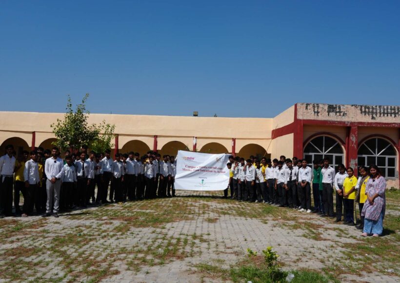 Green Pencil Foundation Organises Campus Climate Vartaleap at Government Senior Secondary School, Sector 3, Faridabad