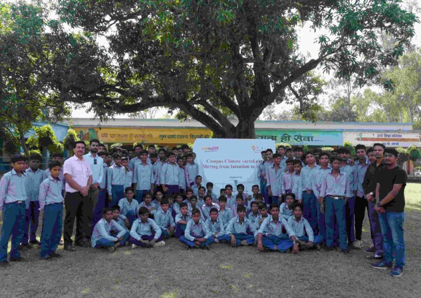 Campus Climate Vartaleap at GSSS Popran, Karnal — Students Take the Lead for a Sustainable Future