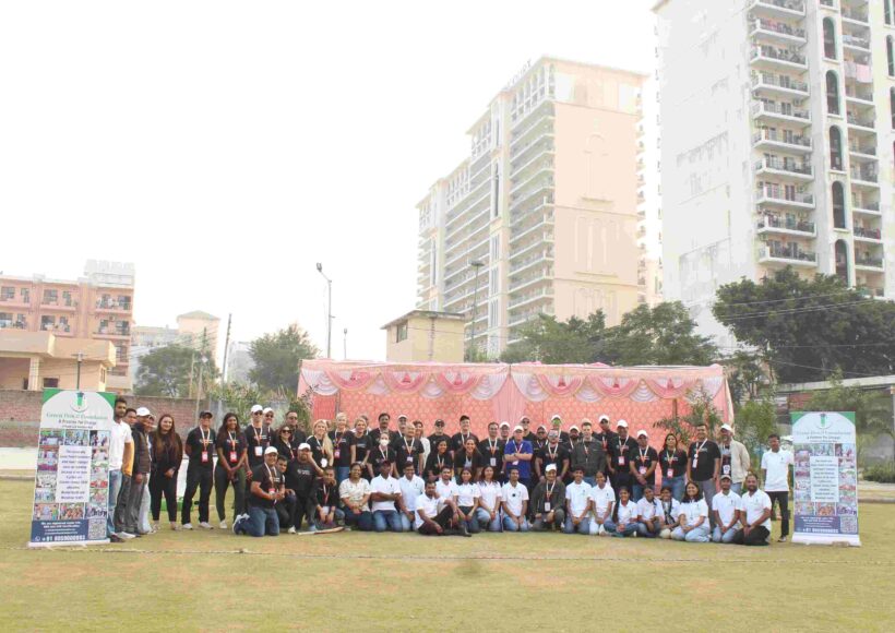 Green Pencil Foundation, TaskUS, and Municipal Corporation Manesar Drive Massive Plantation Effort to Build Green Wall in Gurugram
