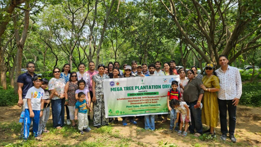 Growing a Greener Dwarka: Green Pencil Foundation Organises Mega Tree Plantation Drive on World Indigenous Day
