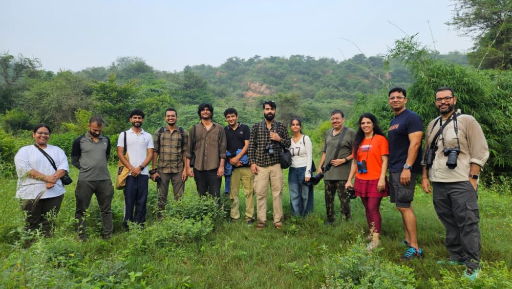 Birds, Nature and Freedom: Independence Day Bird Watching Walk at Bhondsi Nature Park