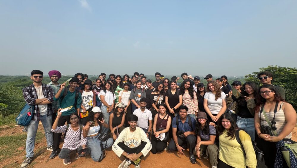 Delhi University Students Explore Birds and Biodiversity During Nature Walk at Sanjay Van